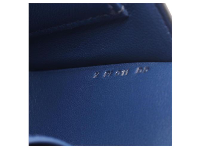 Hermès Clutch Hermes Cherche Midi Blue Saphir - vista 5