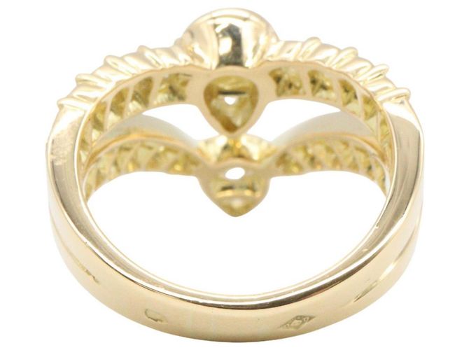 Anello a fascia in oro giallo 18K Van Cleef & Arpels D'oro - vista 3