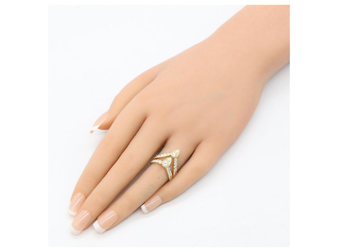 Anello a fascia in oro giallo 18K Van Cleef & Arpels D'oro - vista 9