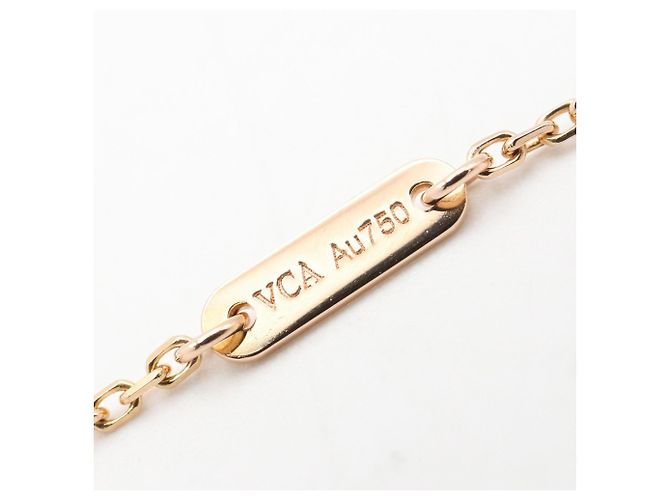 Bracelet Frivole Mini Ruby Van Cleef & Arpels Rouge Doré - vue 5