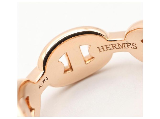 Ring Hermès Anello Enchainée PM Diamante Hermes D'oro - vista 4