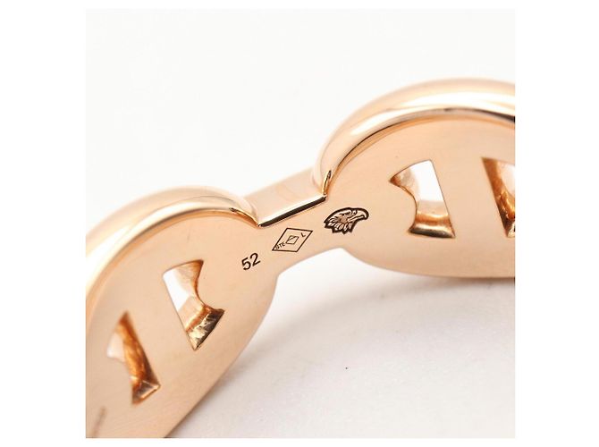 Ring Hermès Anello Enchainée PM Diamante Hermes D'oro - vista 5