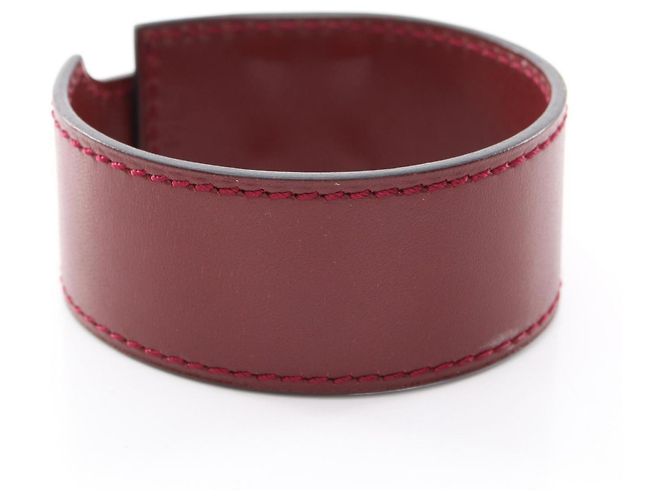 Hermès Bracciale Artemis Touareg Rouge H Hermes Rosso Bordò - vista 2