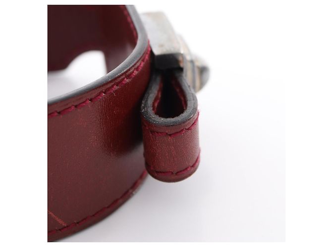 Hermès Bracciale Artemis Touareg Rouge H Hermes Rosso Bordò - vista 9
