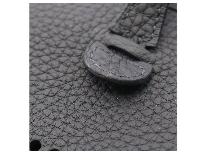 Borsa a tracolla Hermès Evelyne TPM Caban Blu navy - vista 8