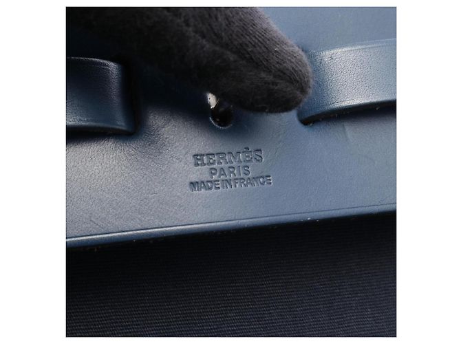 Hermès Zaino/Borsa Hermes Herbag Ad PM Blu navy - vista 4