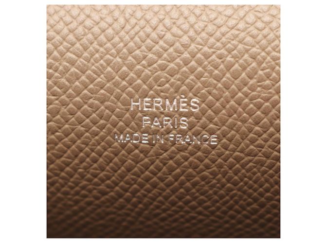 Hermès Borsa a tracolla Hermes Snap Tougo Etoupe Marrone Taupe - vista 4
