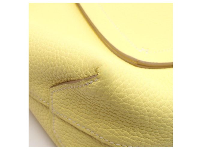 Hermès Borsa Tote Hermes Cabasellier 31 Lime D'oro Giallo - vista 7