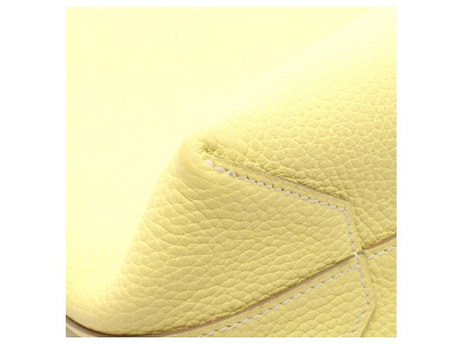 Hermès Borsa Tote Hermes Cabasellier 31 Lime D'oro Giallo - vista 8