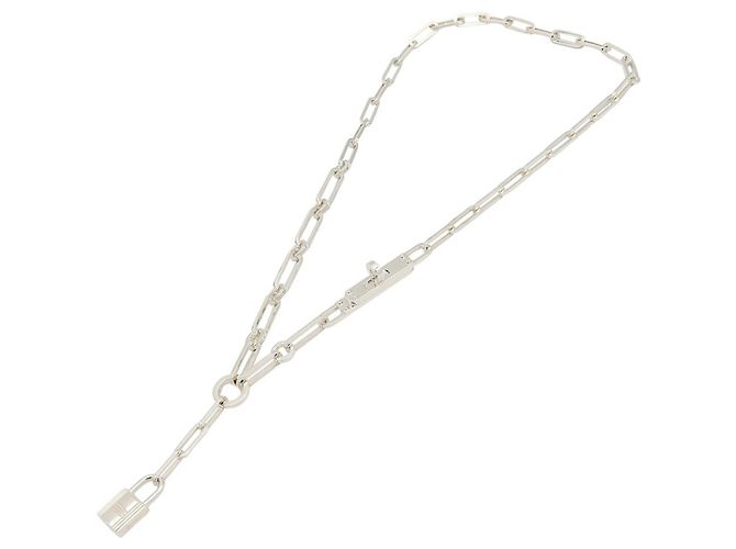 Hermès Collar Hermes Kelly Chaine Plata - vista 2