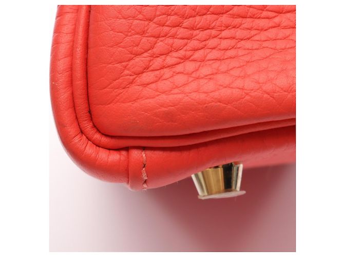 Hermès Borsa Hermes Kelly 32 in Rose Jaipur Rosa - vista 12
