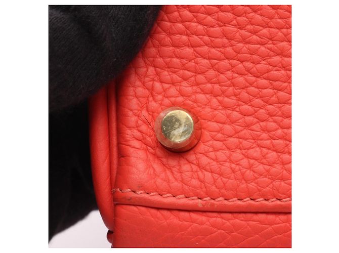 Hermès Borsa Hermes Kelly 32 in Rose Jaipur Rosa - vista 13