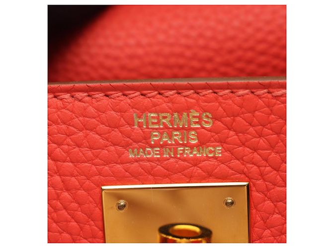 Hermès Borsa Hermes Kelly 32 in Rose Jaipur Rosa - vista 4