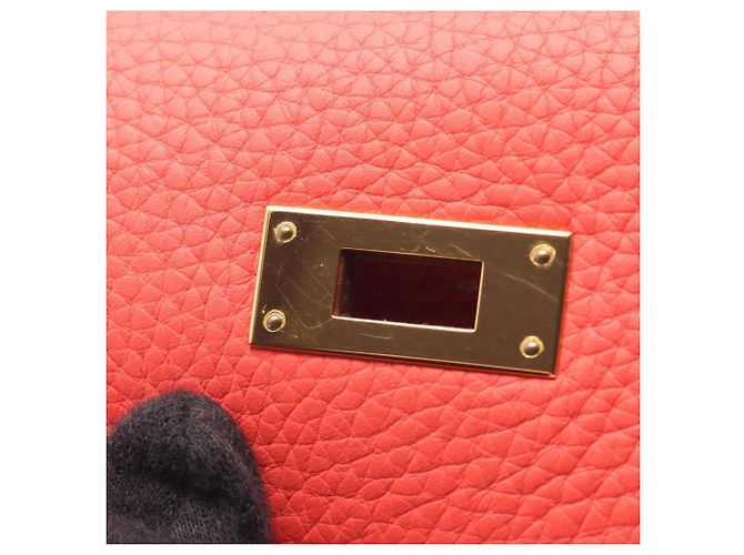 Hermès Borsa Hermes Kelly 32 in Rose Jaipur Rosa - vista 9