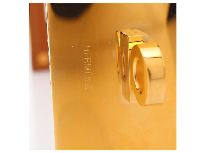 Hermès Bracciale Kelly Dog Extreme Hermes Marrone D'oro - Ansicht 4