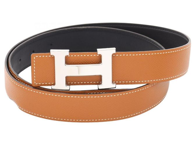 Hermès Hermes Constance H-Belt Marrone Nero Argento - vista 6