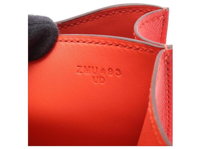 Hermès Borsa a tracolla Hermes Constance 3 Mini Rose Texas Rosso - vista 5