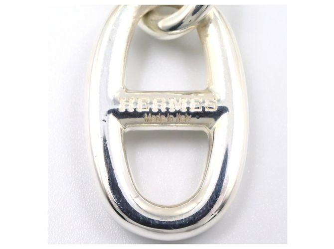 Collana Hermès Chaine d'Ancre Amulette Argento - vista 3
