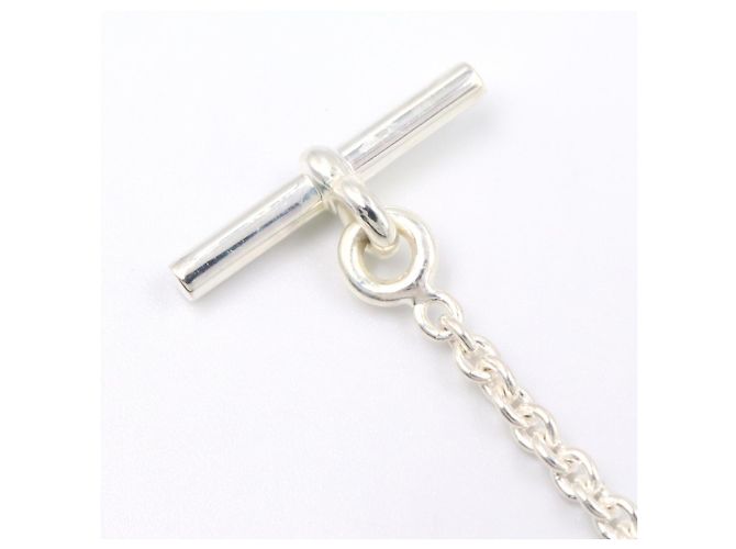 Collana Hermès Chaine d'Ancre Amulette Argento - vista 5