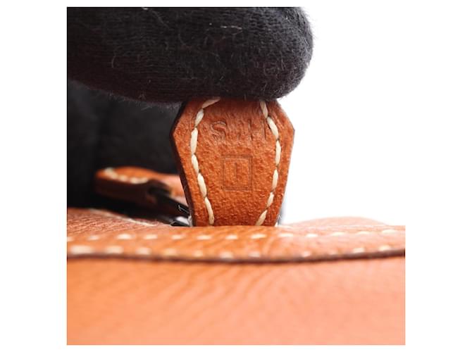 Hermès Borsa Hermes Mini Plume 20 Brick Marrone - vista 5