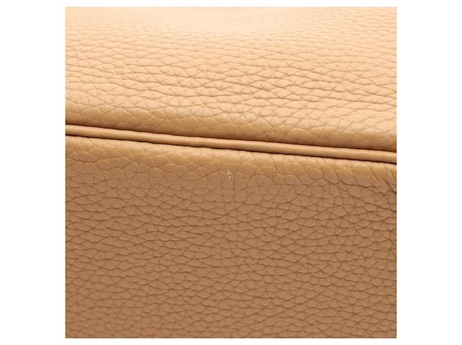 Hermès Borsa a tracolla Hermes Lindy Mini Biscuit Marrone - vista 6