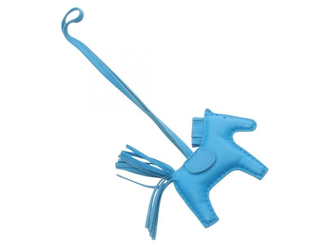 Hermès Charm per borsa Hermes Rodeo PM Blue Zanzibar - vista 2