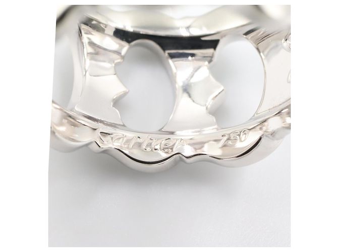 Cartier C de Diamond Ring Silvery - view 4