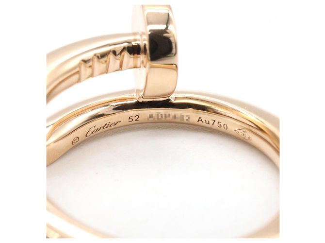 Anello Juste un Clou di Cartier in oro rosa 18K D'oro - vista 4