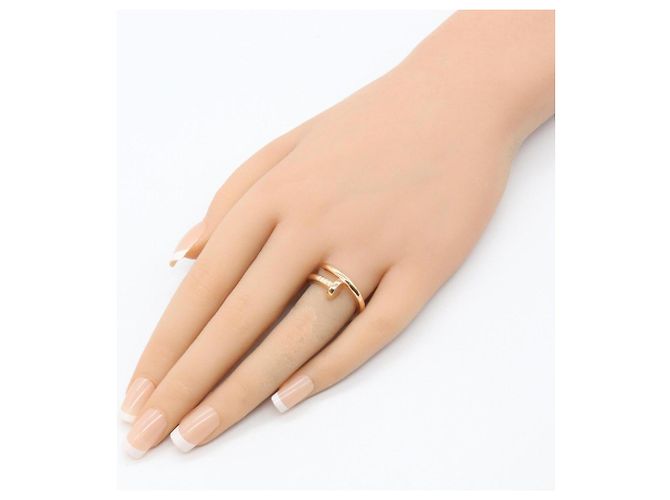 Anello Juste un Clou di Cartier in oro rosa 18K D'oro - vista 7