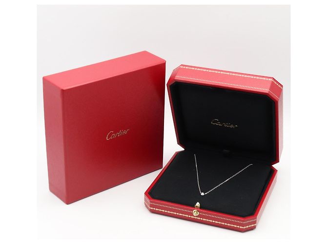 Collana Cartier d'Amour SM Argento - vista 5