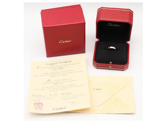 Anello Cartier Mini Love in oro rosa 18K D'oro - vista 8