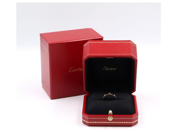 Anello Mini Love di Cartier in oro giallo 18K D'oro - vista 6