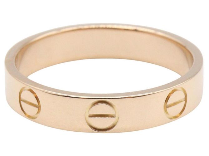 Anello Cartier Mini Love in oro rosa 18K D'oro - vista 2