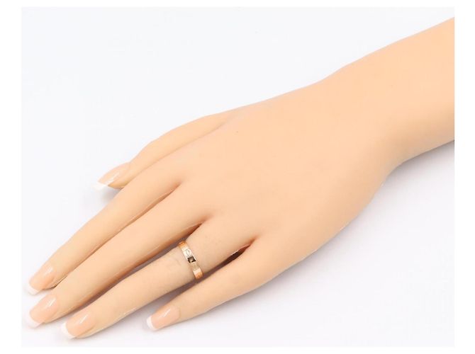 Anello Mini Love di Cartier in oro rosa 18K D'oro - vista 6