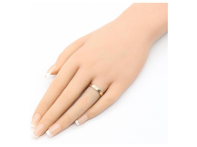 Bague Mini Love de Cartier en or rose 18K Doré - vue 6