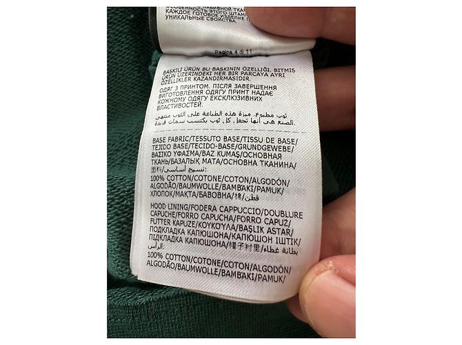 Moncler Genius x Alicia Keys Kapuzenpullover Grün - Ansicht 13
