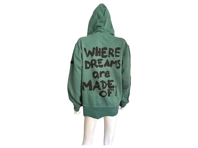 Moncler Genius x Alicia Keys Kapuzenpullover Grün - Ansicht 15