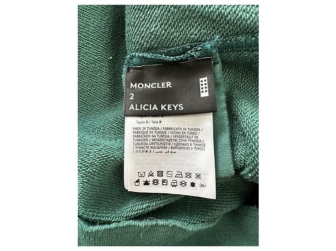 Moncler Genius x Alicia Keys Kapuzenpullover Grün - Ansicht 9