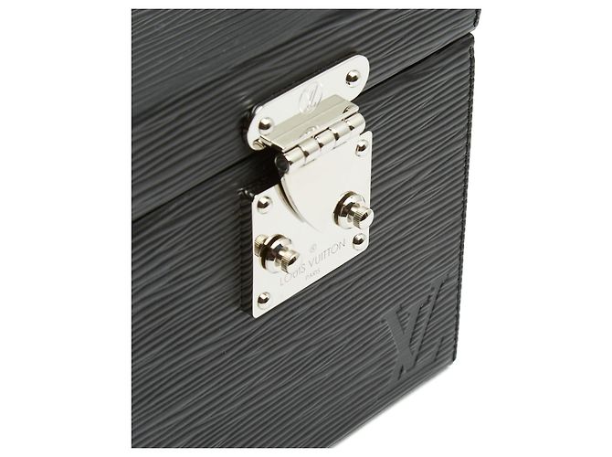 Louis Vuitton Borsa Mini Malle Bleeker Box Pelle Epi Nera Nero - vista 5