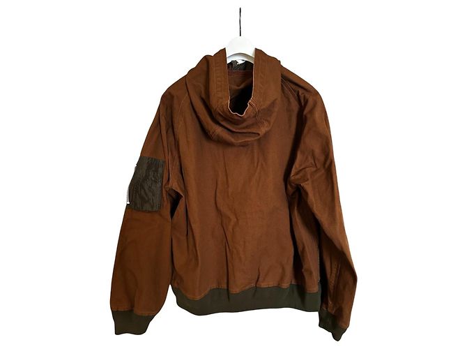 Giacca Sacai x Carhartt Work In Progress marrone in cotone - vista 3