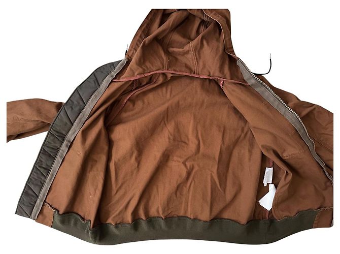 Giacca Sacai x Carhartt Work In Progress marrone in cotone - vista 7