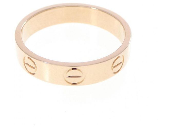 Anello Cartier Mini Love in oro rosa - Ansicht 2