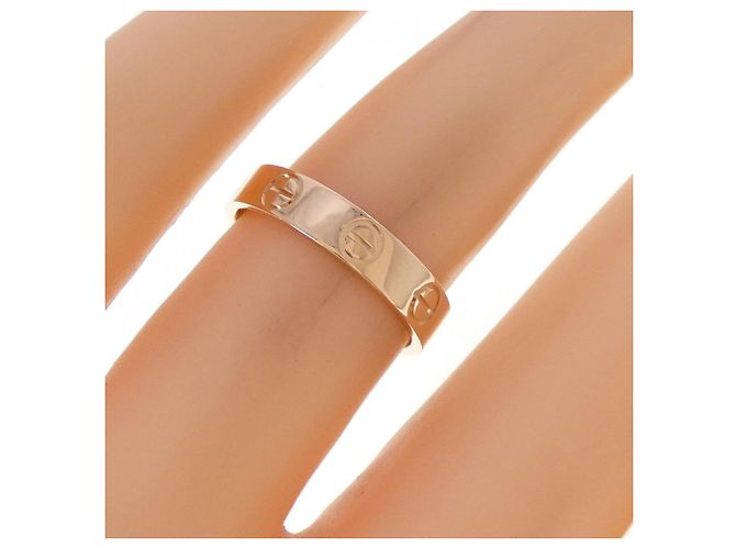 Anello Cartier Mini Love in oro rosa - Ansicht 4