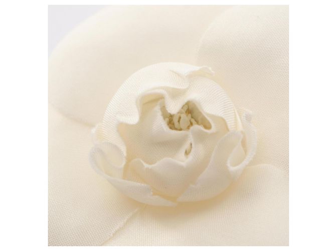 Spilla Camelia Chanel Bianco - vista 7