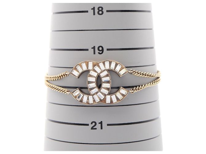 Bracciale con Charm Chanel Coco Mark a Doppia Filo D'oro - vista 5