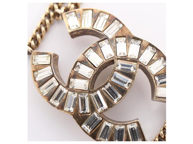 Bracciale con Charm Chanel Coco Mark a Doppia Filo D'oro - vista 6