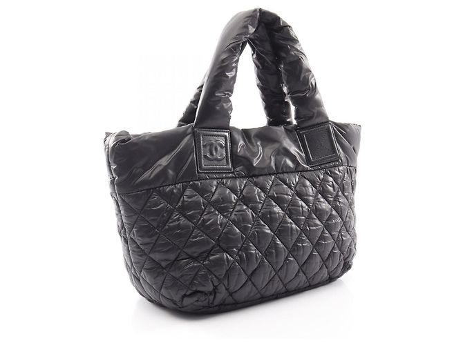 Chanel Coco Cocoon Small Reversible Tote Bag Schwarz - Ansicht 2