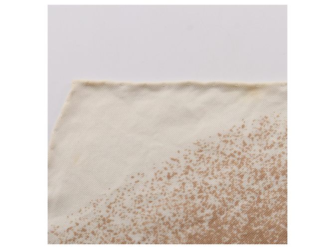 Pañuelo Chanel Coco Mark Blanco Multicolor Beige - vista 5