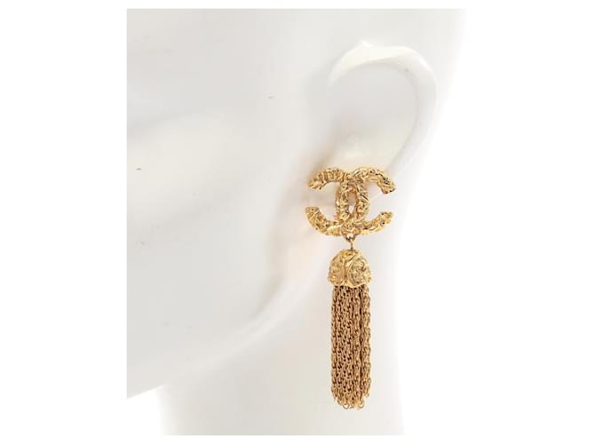 Orecchini Swing con frange Chanel Coco Mark D'oro - vista 4