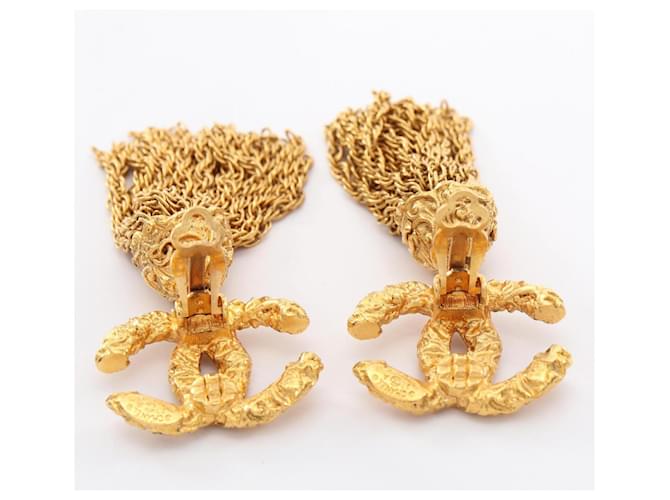 Orecchini Swing con frange Chanel Coco Mark D'oro - vista 5